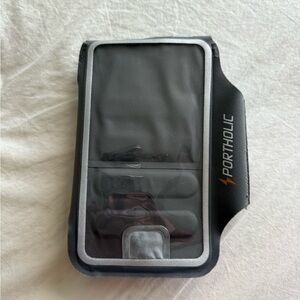 Portholic Black Armband Phone Holder